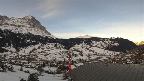 Webcam Hotel Belvedere, Eiger North Face, Männlichen